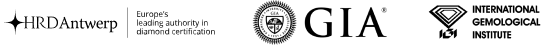 Λογότυπο πιστοποιητικού διαμαντιών